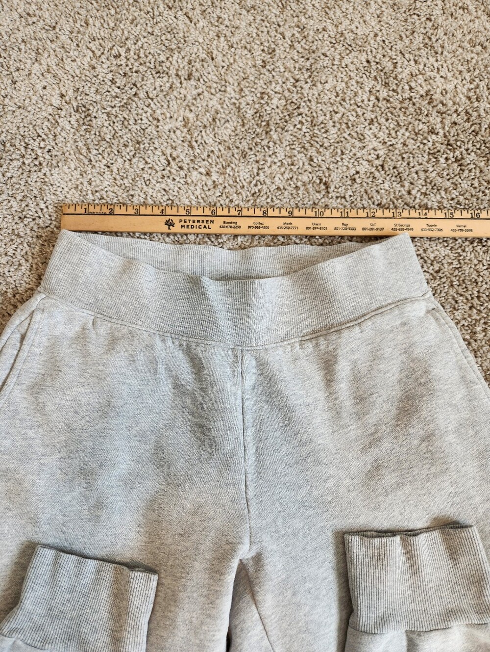 Aritzia TNA Cozy Fleece Perfect Pocket Sweatpants Size Small - Picture 6 of 8